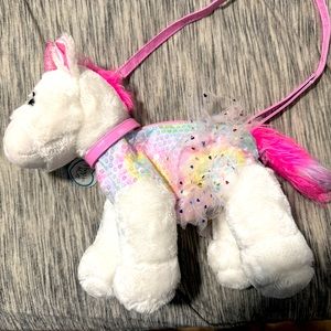 Girls bag unicorn used